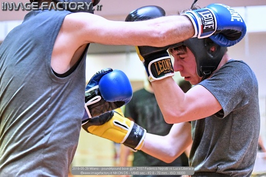 2019-05-29 Milano - pound4pound boxe gym 2157 Federico Nejrotti vs Luca Liberace